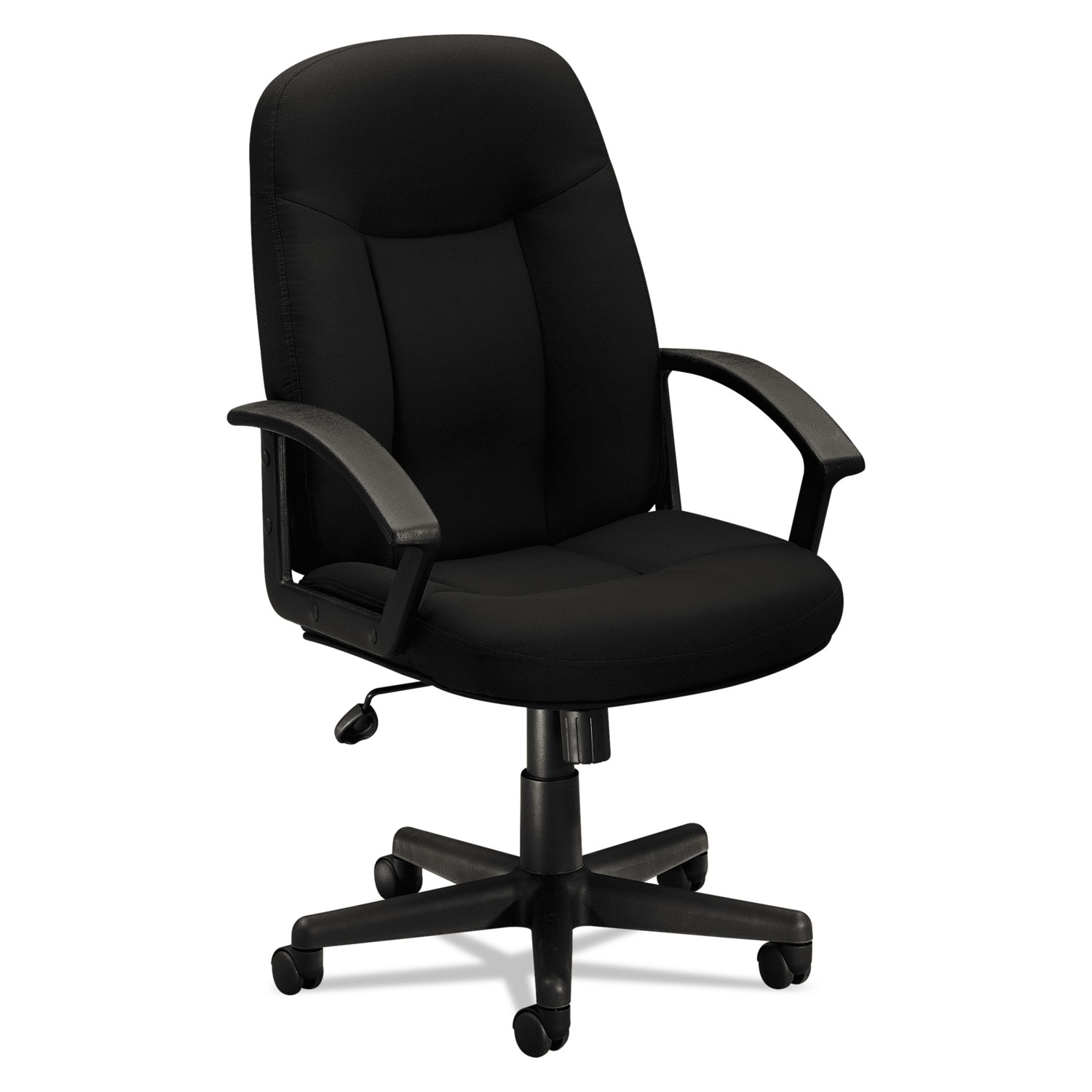  HON HVL601.VA10 HVL601 Series Executive High-Back Chair, Supports up to 250 lbs., Black Seat/Black Back, Black Base (BSXVL601VA10) 