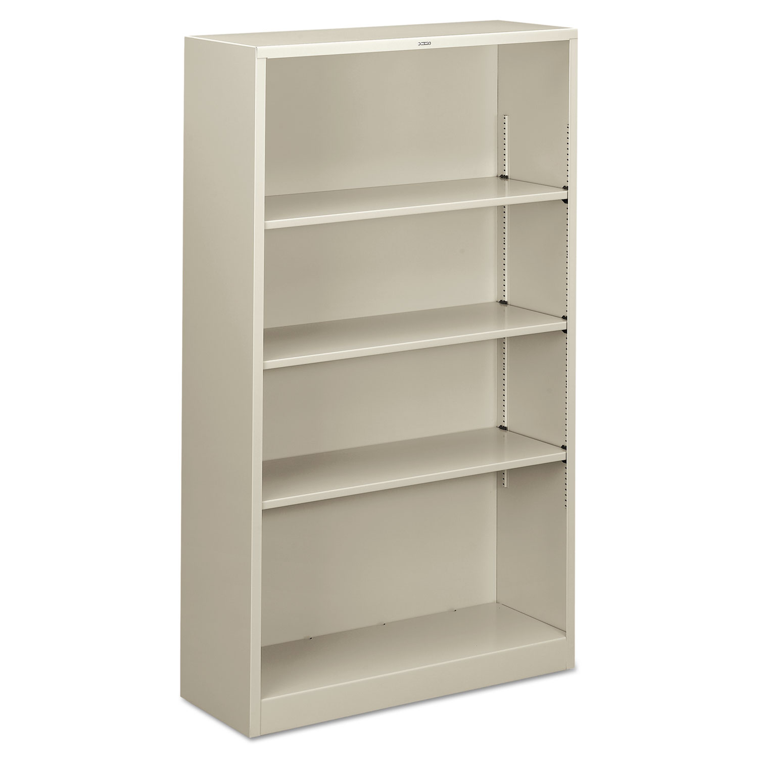  HON HS60ABC.Q Metal Bookcase, Four-Shelf, 34-1/2w x 12-5/8d x 59h, Light Gray (HONS60ABCQ) 