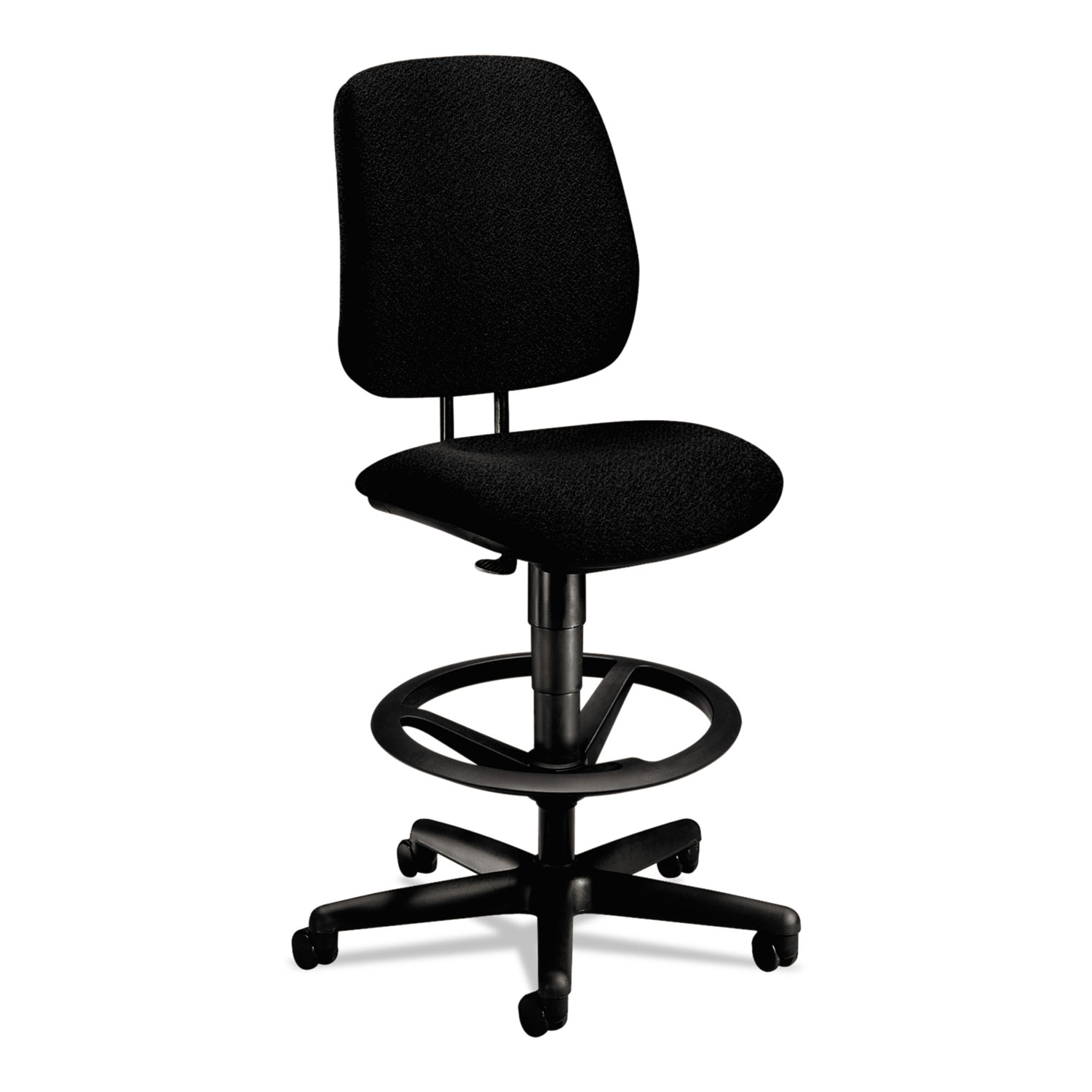 7700 Series Swivel Task stool, Black