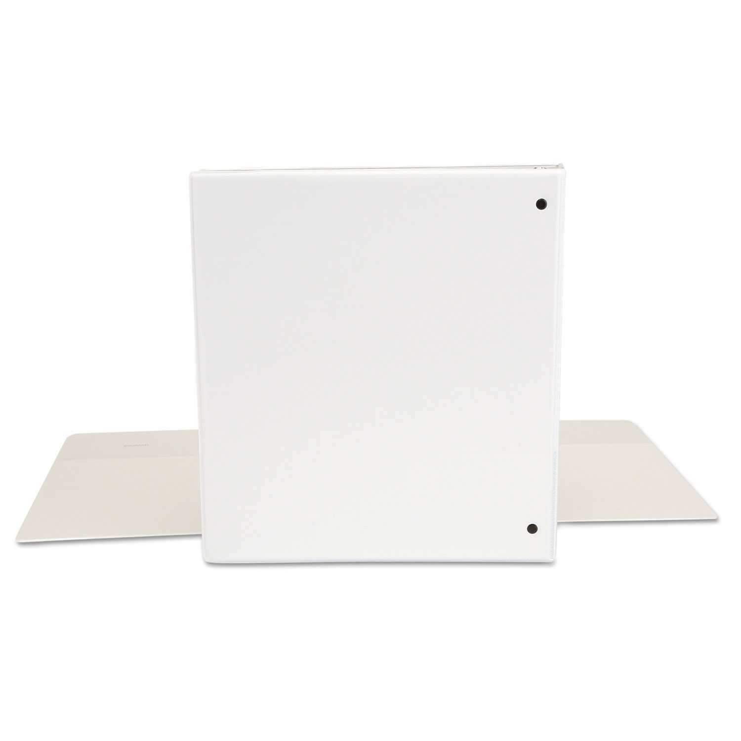 Economy Round Ring View Binder, 3 Rings, 1 Capacity, 11 x 8.5, White -  Sandhills Office Supply