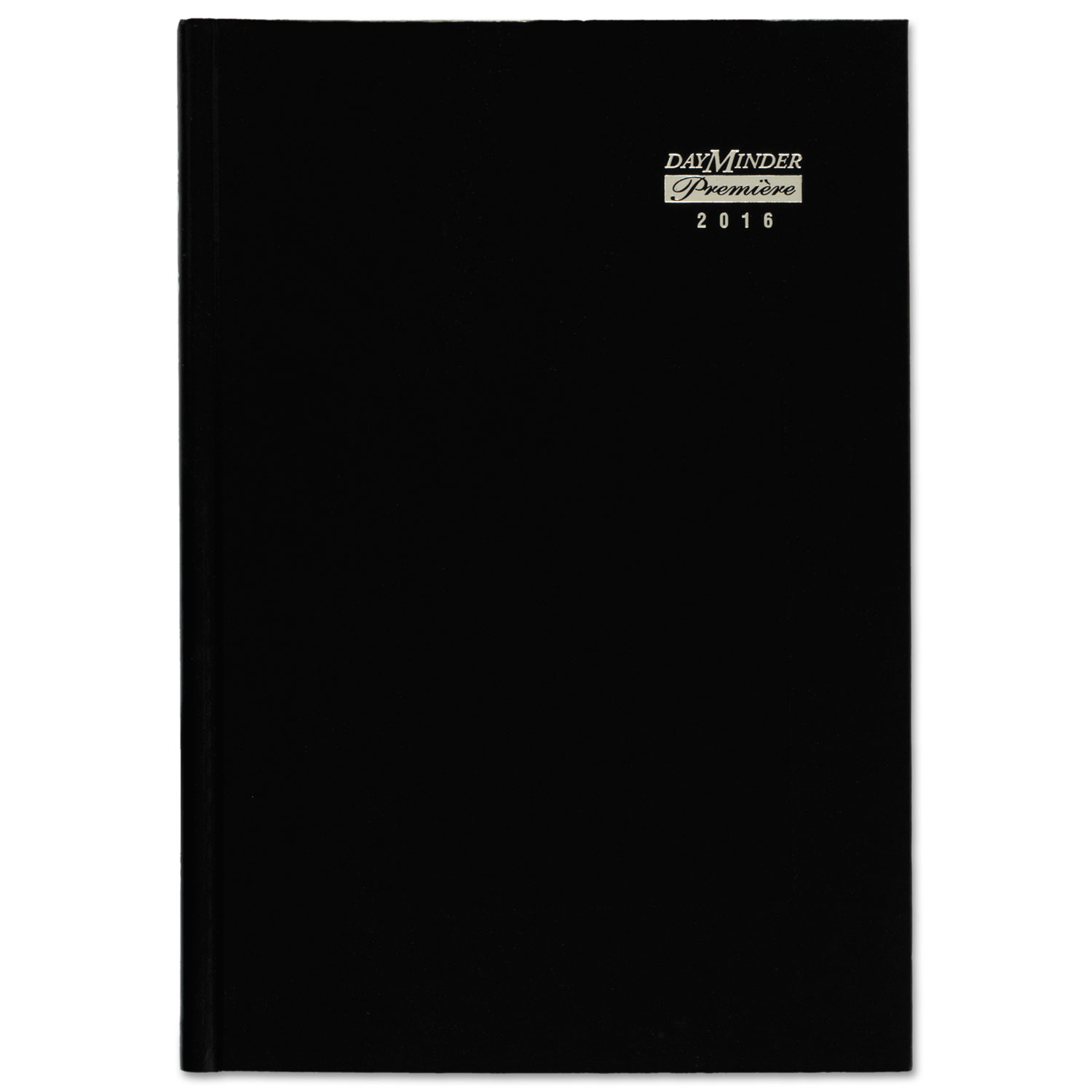 Hardcover Weekly Appointment Book, 8 x 11, Black, 2018