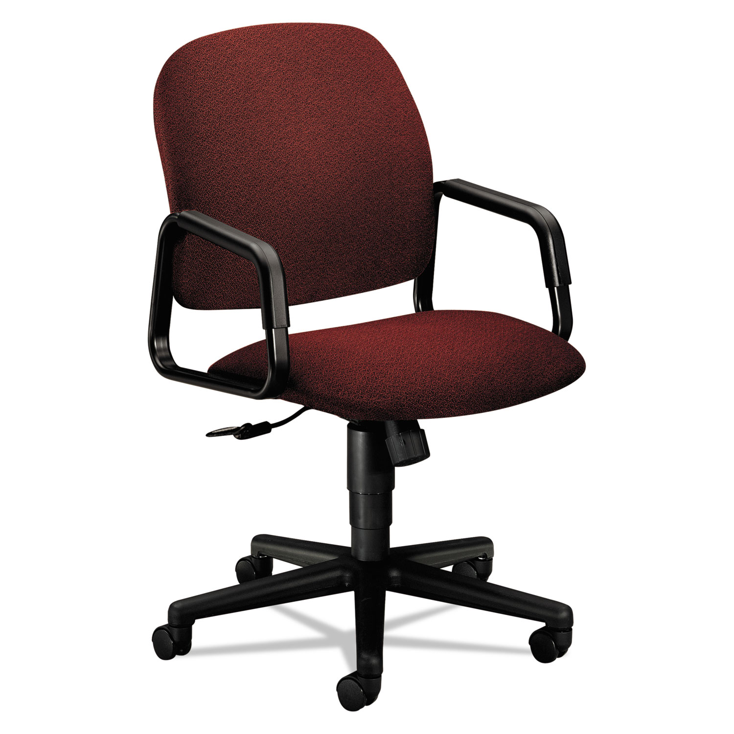Solutions 4000 Series Seating High-Back Swivel/Tilt Chair, Burgundy