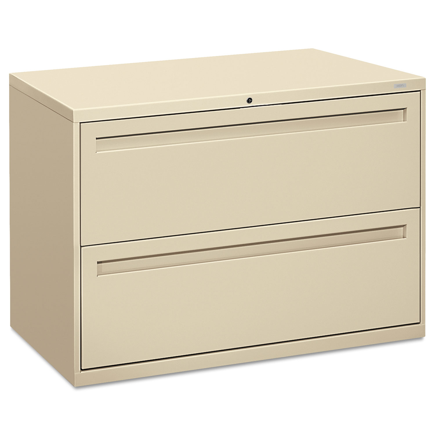 700 Series Two-Drawer Lateral File, 42w x 19-1/4d, Putty