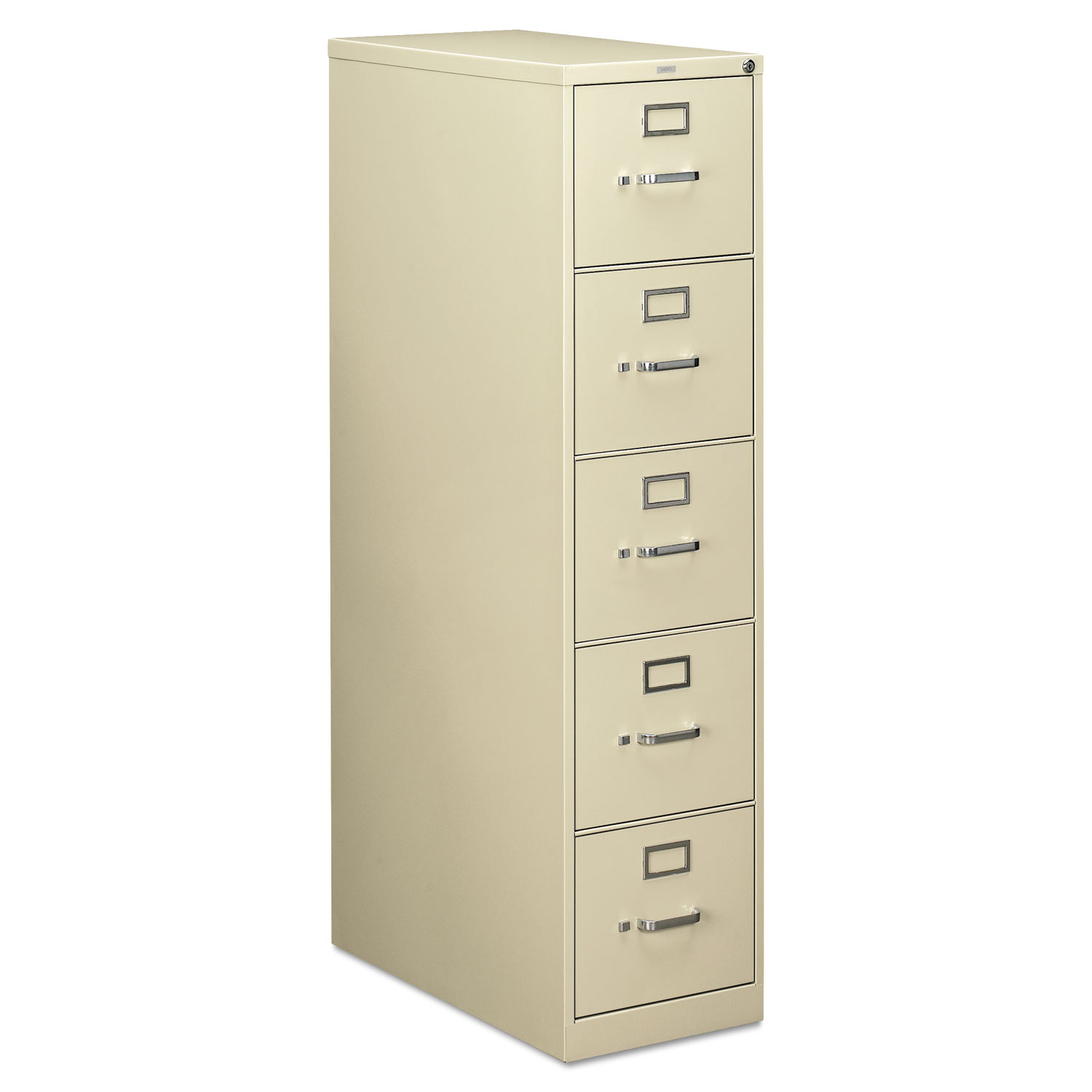 210 Series Five-Drawer, Full-Suspension File, Letter, 28-1/2d, Putty