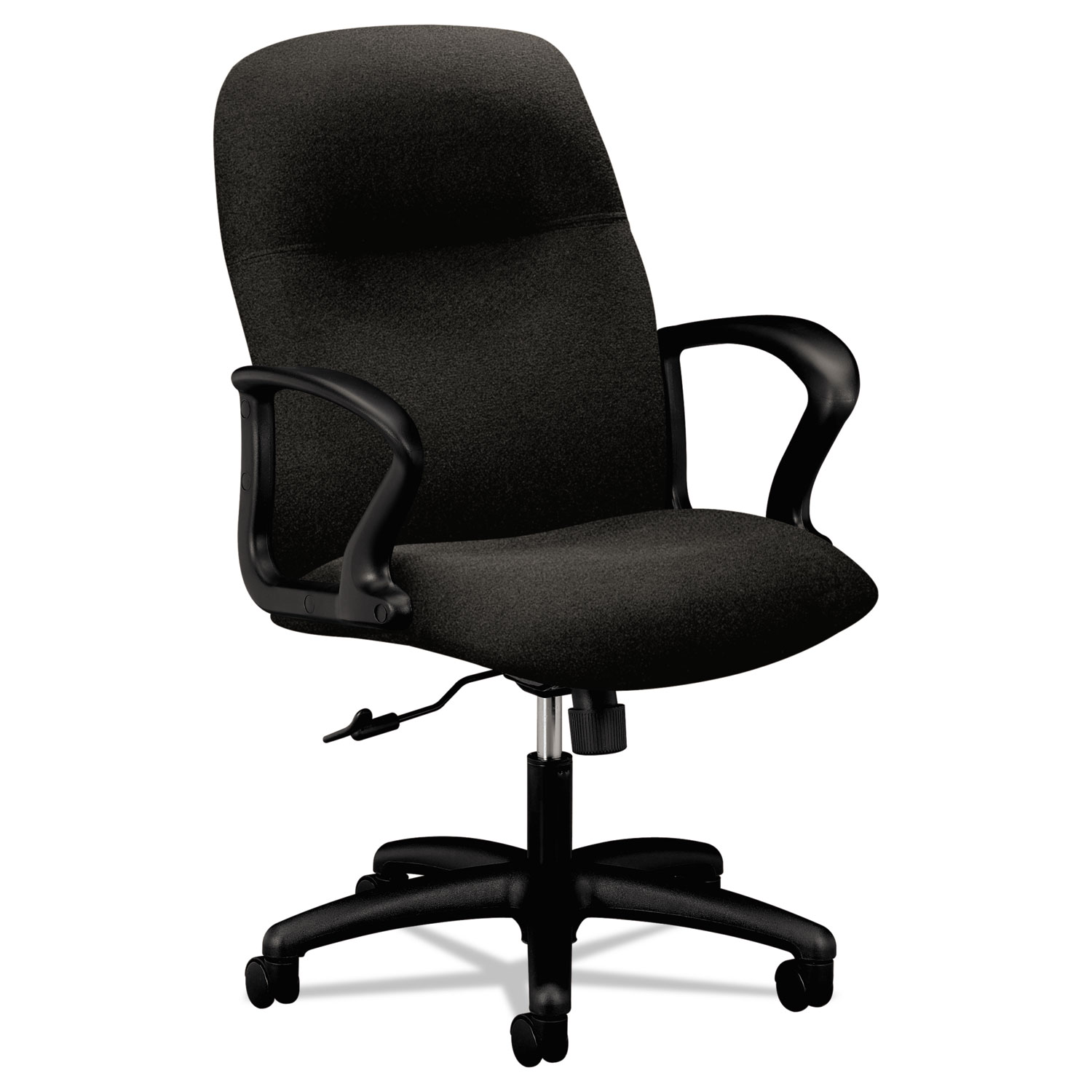 Gamut Series Managerial Mid-Back Swivel/Tilt Chair, Black