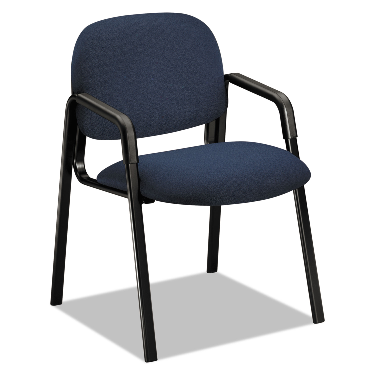 Solutions 4000 Series Seating Leg Base Guest Arm Chair, Blue