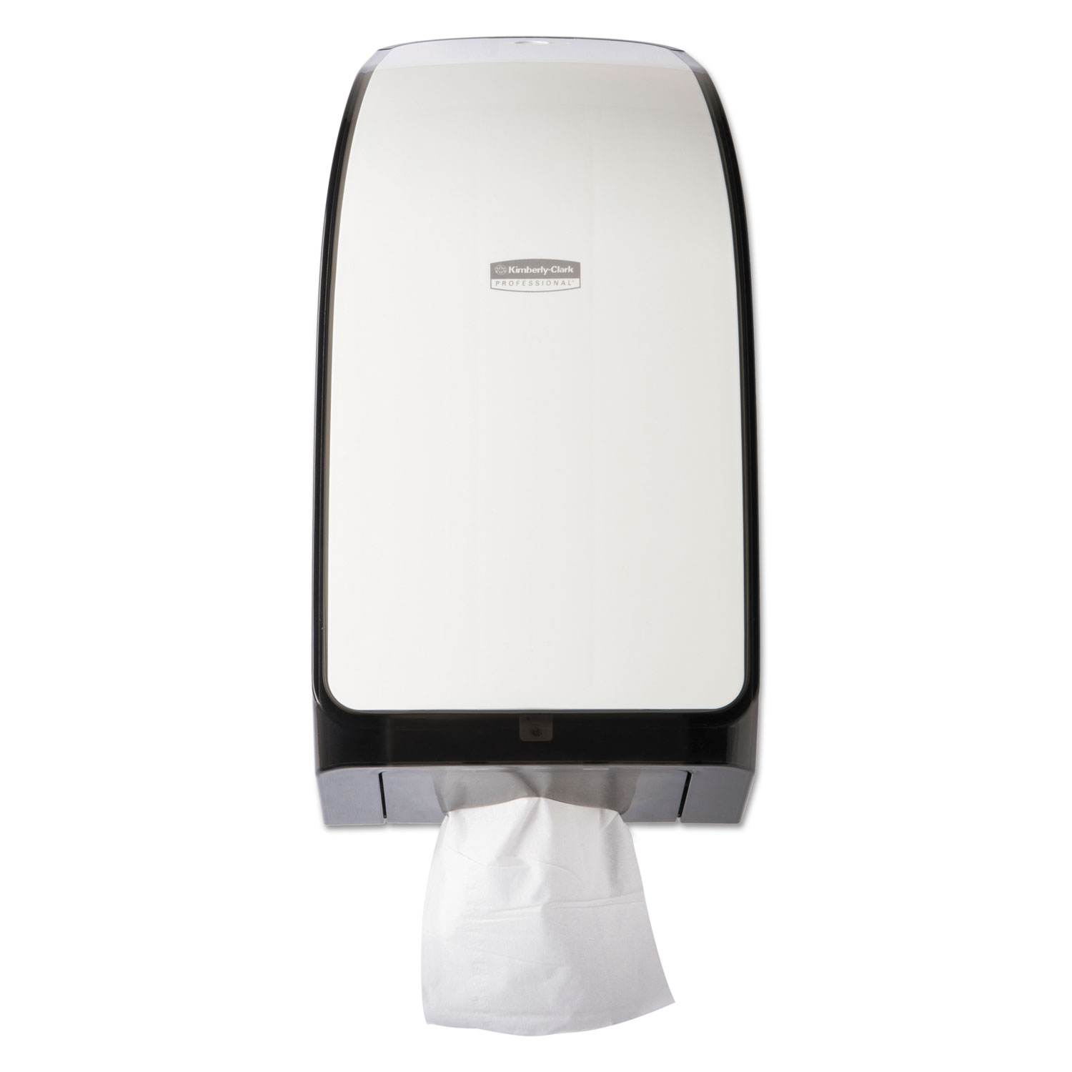  Scott 40407 Control Hygienic Bathroom Tissue Dispenser, 7.375 x 6.375 x 13 3/4, White (KCC40407) 