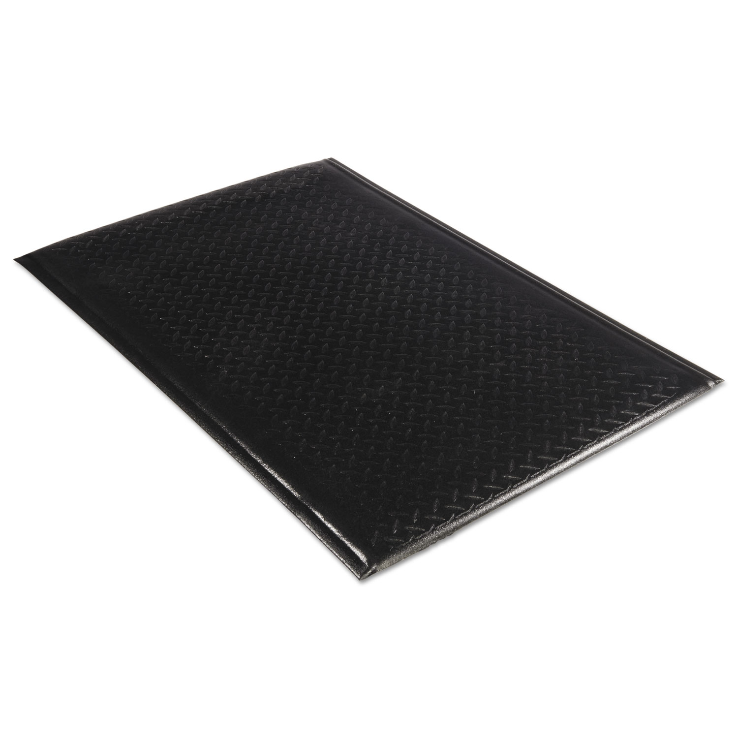  Guardian 24020301DIAM Soft Step Supreme Anti-Fatigue Floor Mat, 24 x 36, Black (MLL24020301DIAM) 