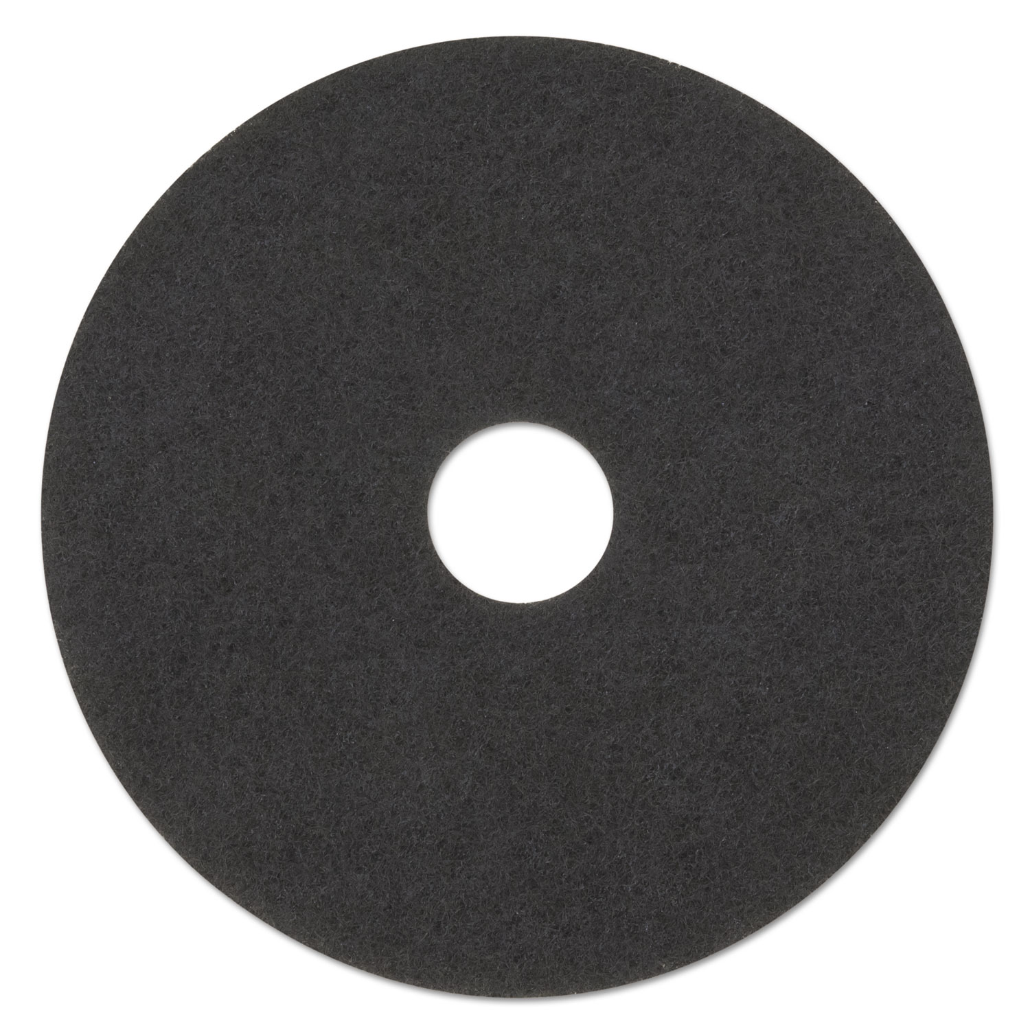 Low-Speed Stripper Floor Pad 7200, 23 Diameter, Black, 5/Carton