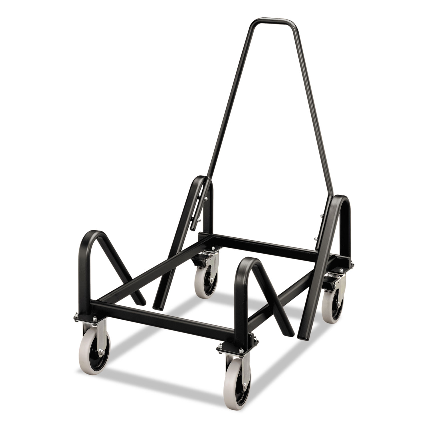 Olson Stacker Series Cart, 21-3/8 x 35-1/2 x 37, Black