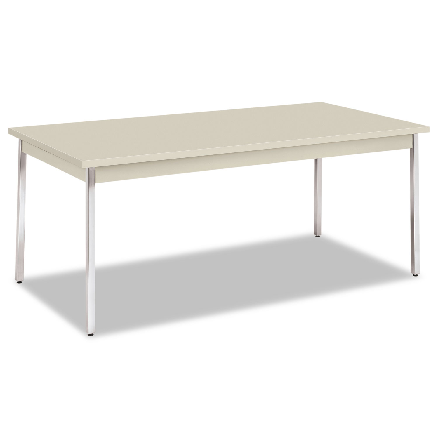 Utility Table, Rectangular, 72w x 36d x 29h, Light Gray