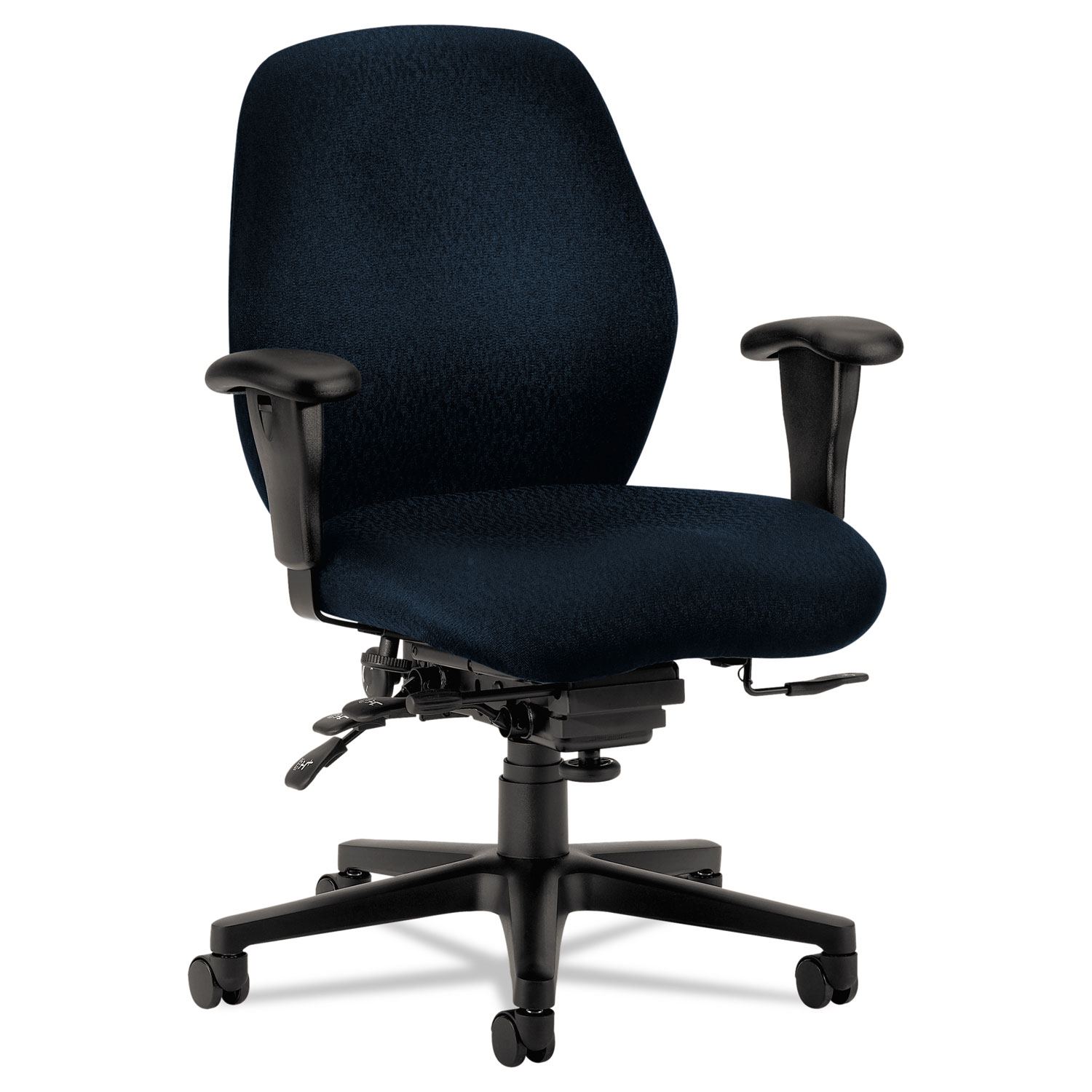 7800 Series High-Performance Mid-Back Task Chair, Tectonic Mariner