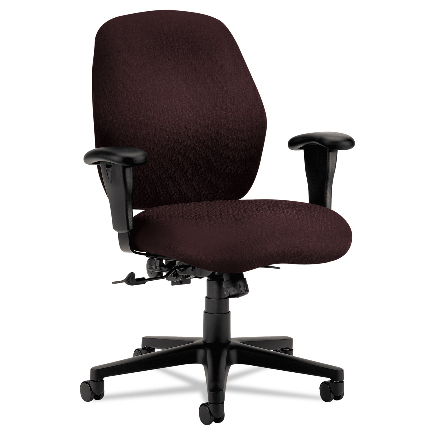 7800 Series Mid-Back Task Chair, Tectonic Wine