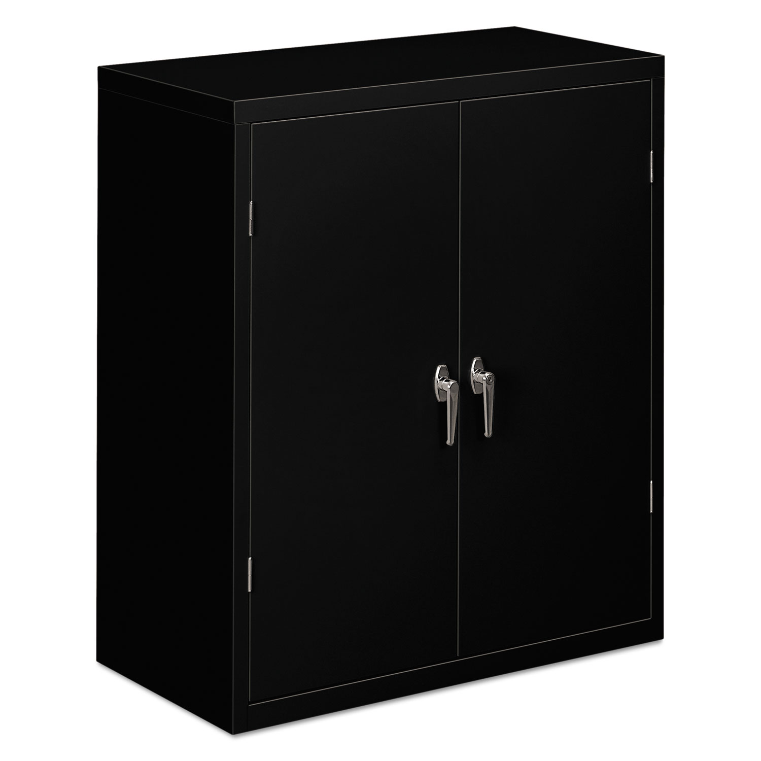 Assembled Storage Cabinet, 36w x 18d x 41 3/4h, Black