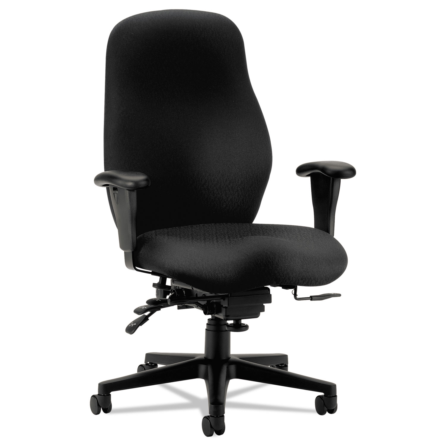 7800 Series High-Performance High-Back Executive/Task Chair, Tectonic Black