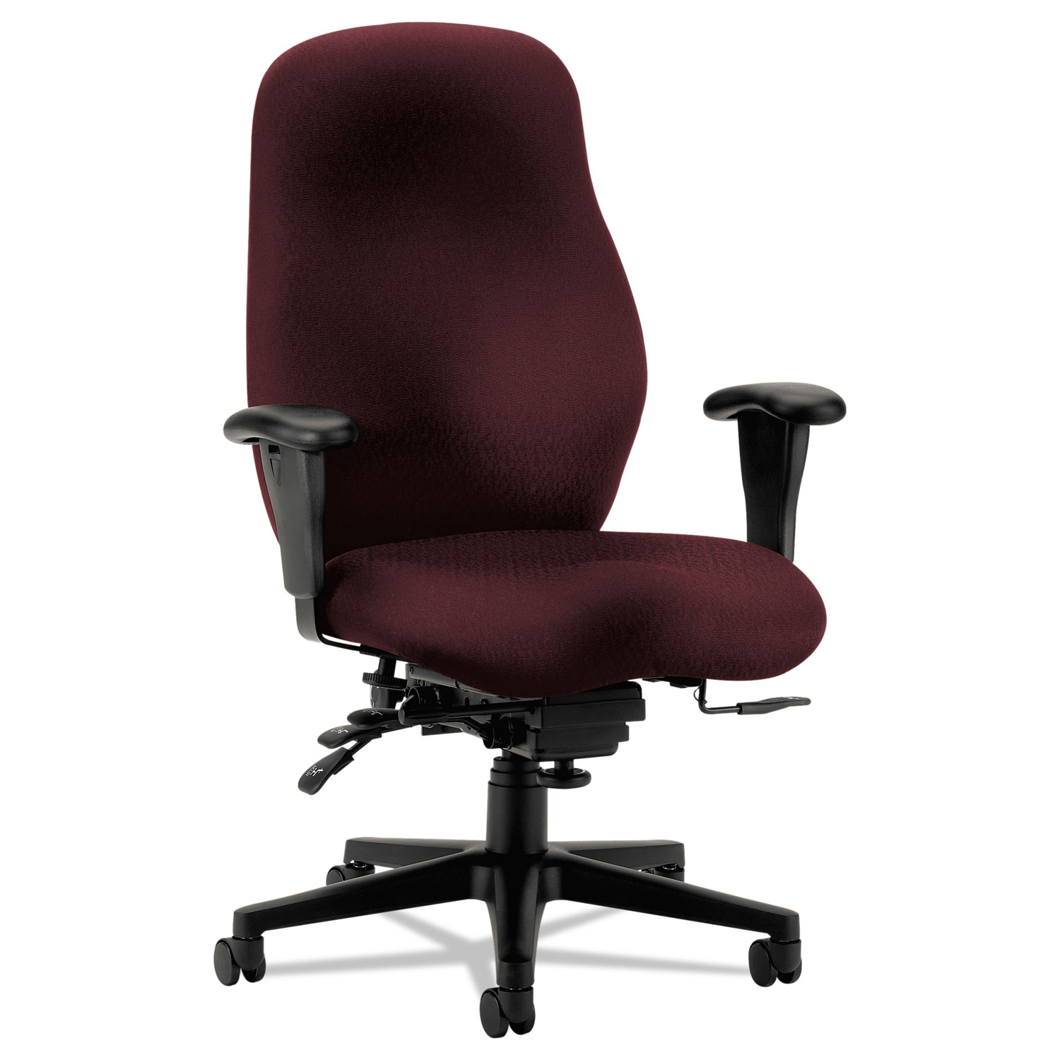 7800 Series High-Performance High-Back Executive/Task Chair, Tectonic Wine
