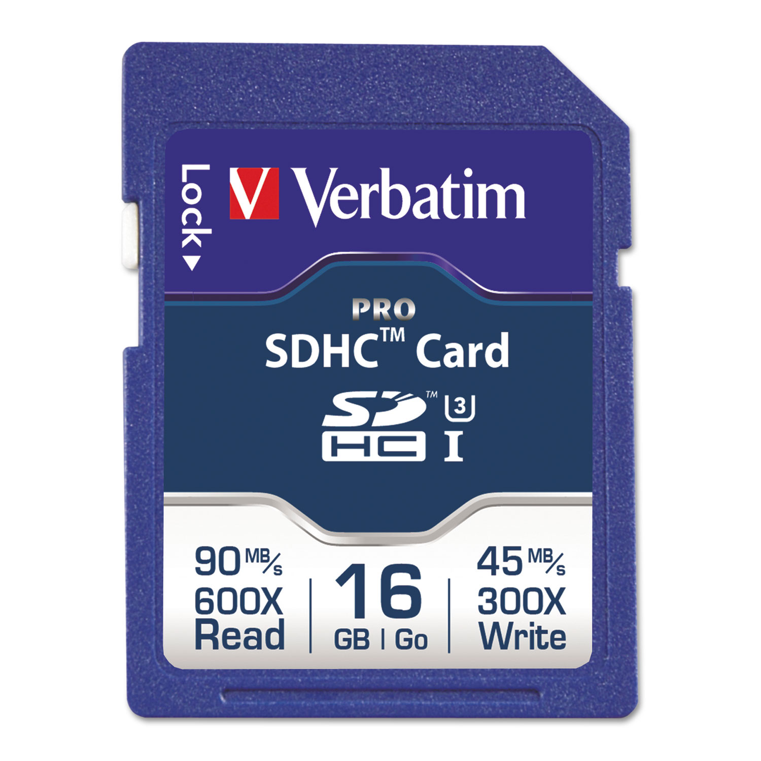 Pro 600X SDHC Memory Card, Class 10 UHS-1, 16GB