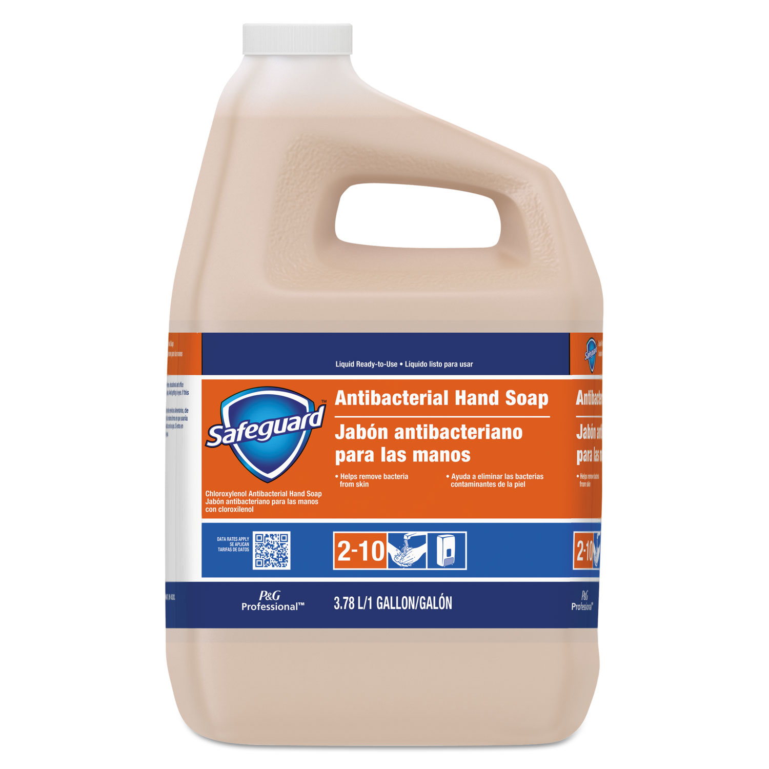  Safeguard 02699 Antibacterial Liquid Hand Soap, 1 gal Bottle, 2/Carton (PGC02699) 