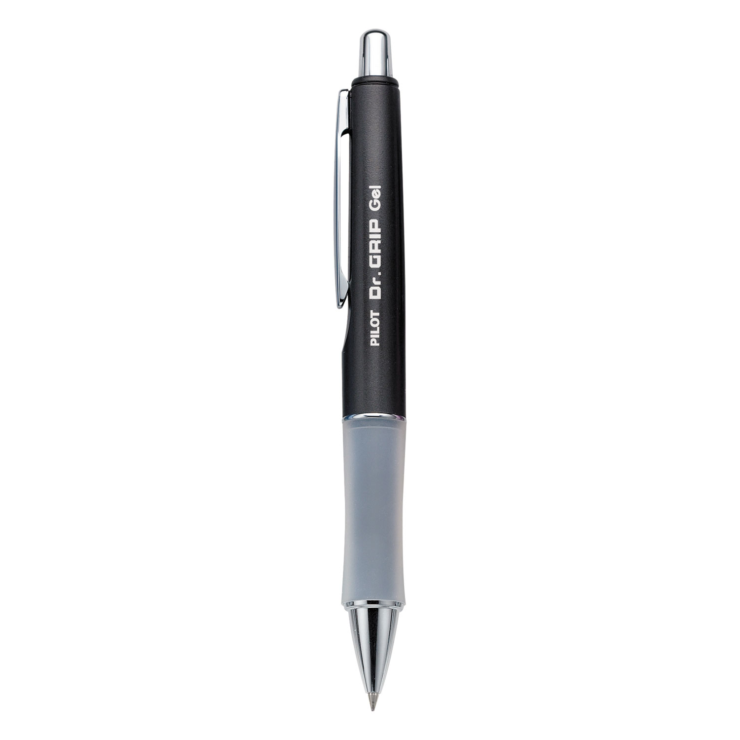  Pilot 36270 Dr. Grip Limited Retractable Gel Pen, 0.7mm, Black Ink, Charcoal Gray Barrel (PIL36270) 
