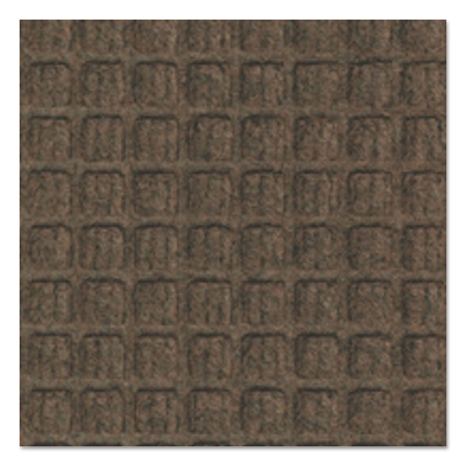 Super-Soaker Wiper Mat w/Gripper Bottom, Polypropylene, 34 x 58, Dark Brown