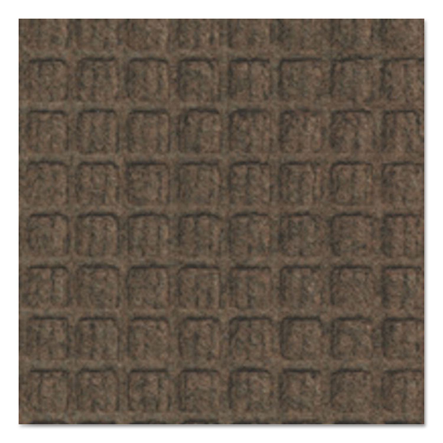 Super-Soaker Wiper Mat w/Gripper Bottom, Polypropylene, 45 x 68, Dark Brown