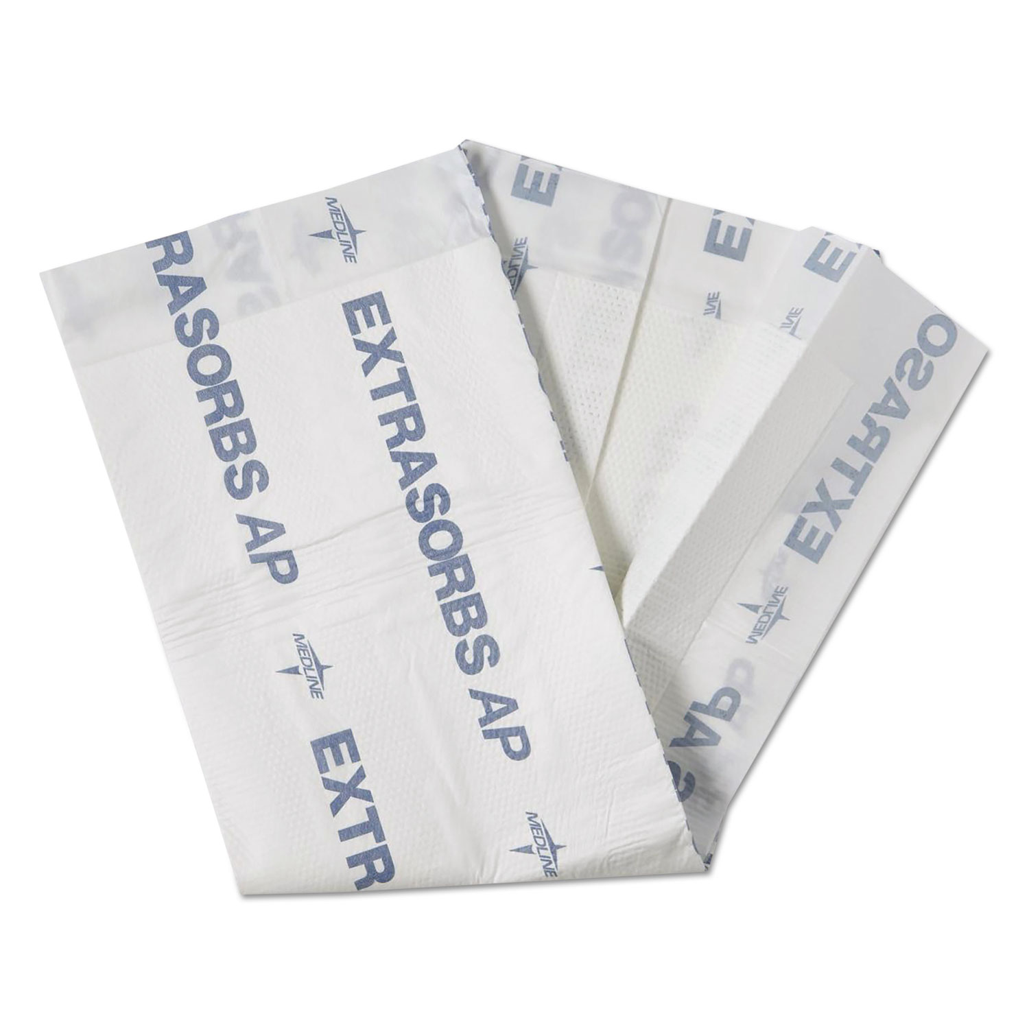  Medline EXTSRB3036AZ Extrasorbs Air-Permeable Disposable DryPads, 30 x 36, White, 5 Pads/Pack (MIIEXTSRB3036AZ) 