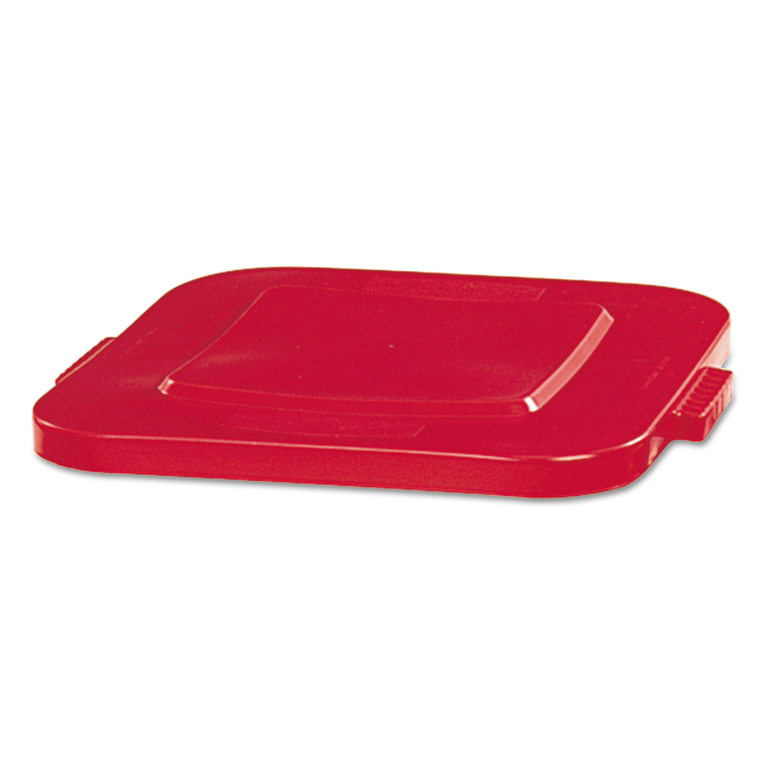 Square Brute Lid, 24 x 22 x 1 1/4, Red
