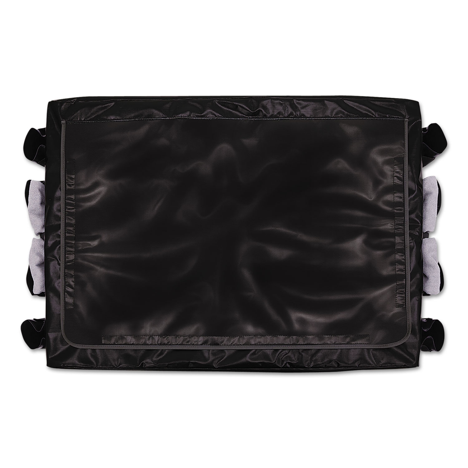 Storage/Trash Compartment Cover, Cloth, Black