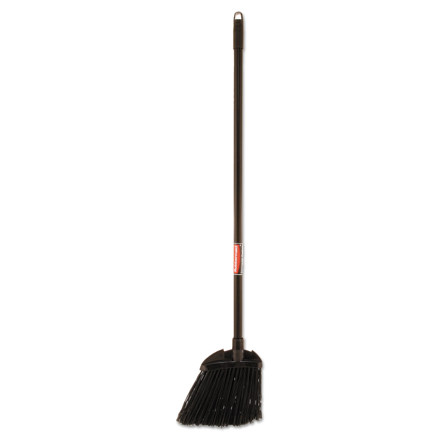 Lobby Pro Broom, Poly Bristles, 35 Metal Handle, Black
