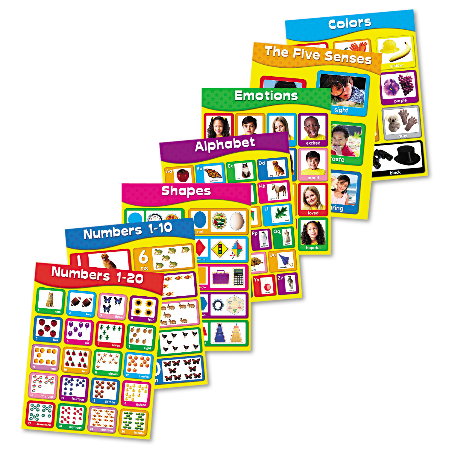 Chartlet Set, Early Learning, 17 x 22, 1 set