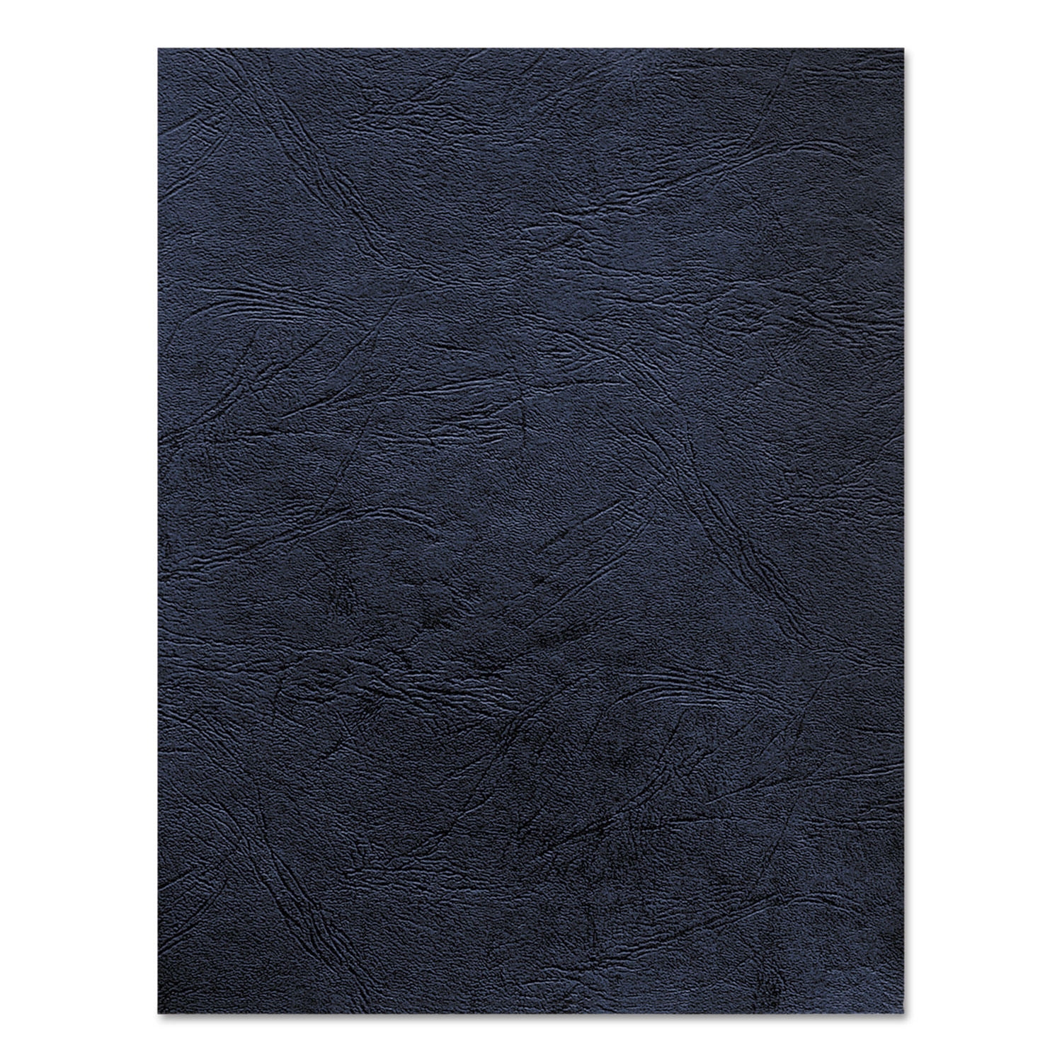 Classic Grain Texture Binding System Covers, 11 x 8-1/2, Navy, 50/Pack