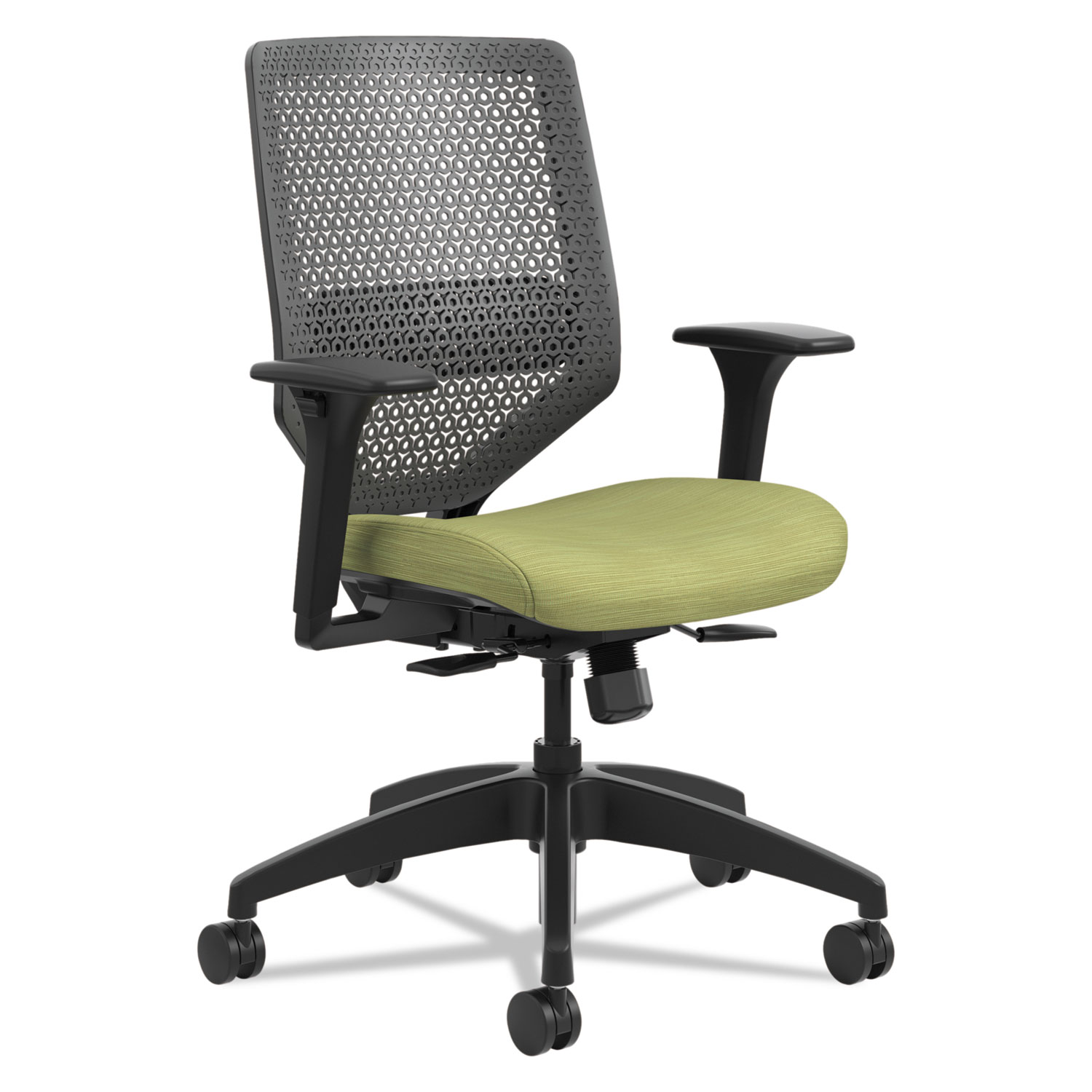 Solve Series ReActiv Back Task Chair, Meadow/Charcoal