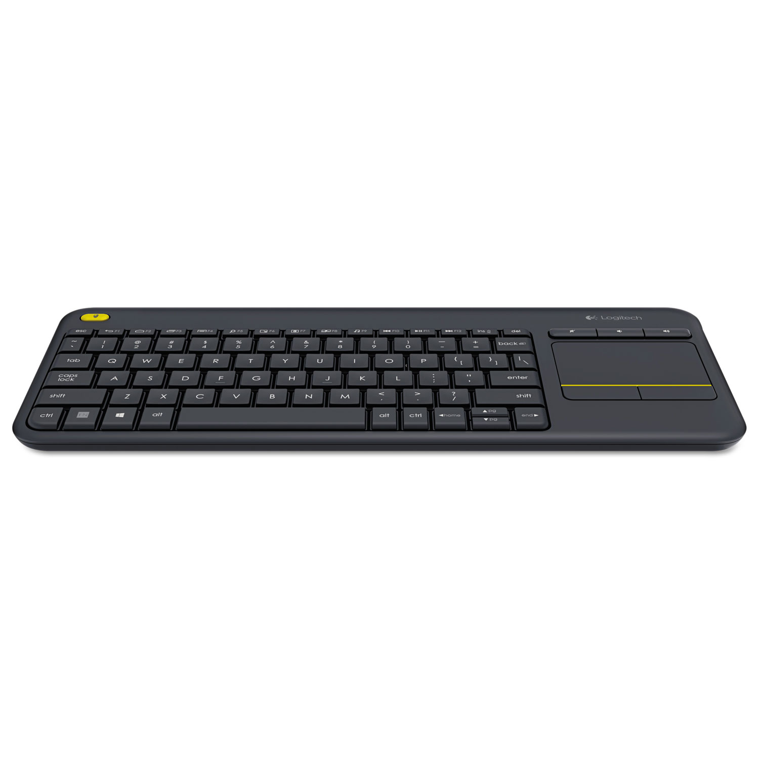 To the truth Glossary legation Wireless Touch Keyboard K400 Plus, Black - Supply Solutions