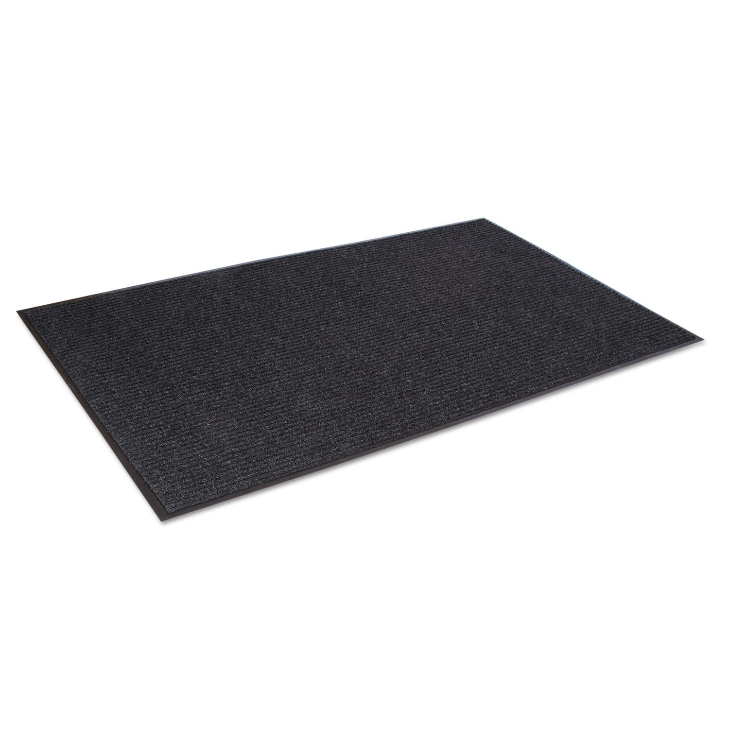 Needle-Rib Wiper/Scraper Mat, Polypropylene, 24 x 36, Charcoal