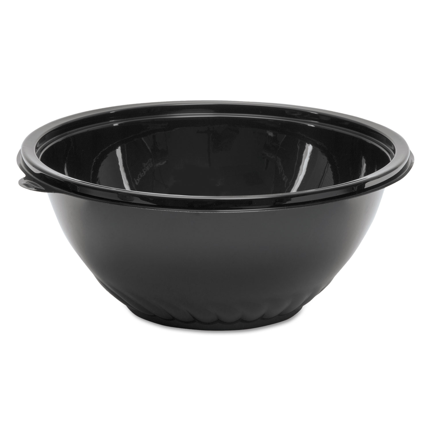 WNA WNA APB160BL Caterline Pack n' Serve Plastic Bowl, 160 oz, Black, 25/Case (WNAAPB160BL) 