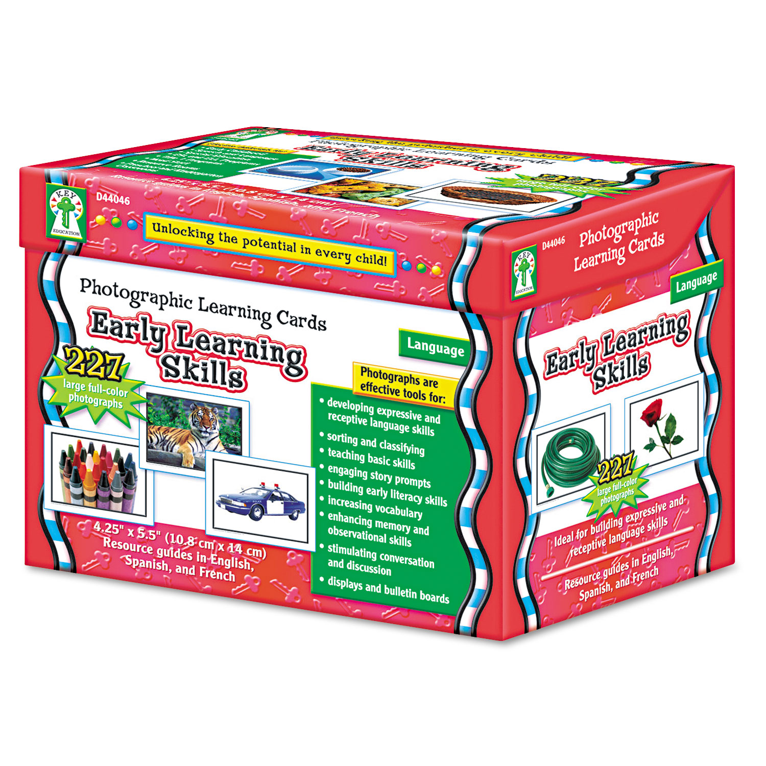  Carson-Dellosa Publishing D44046 Photographic Learning Cards Boxed Set, Early Learning Skills, Grades K-5 (CDPD44046) 
