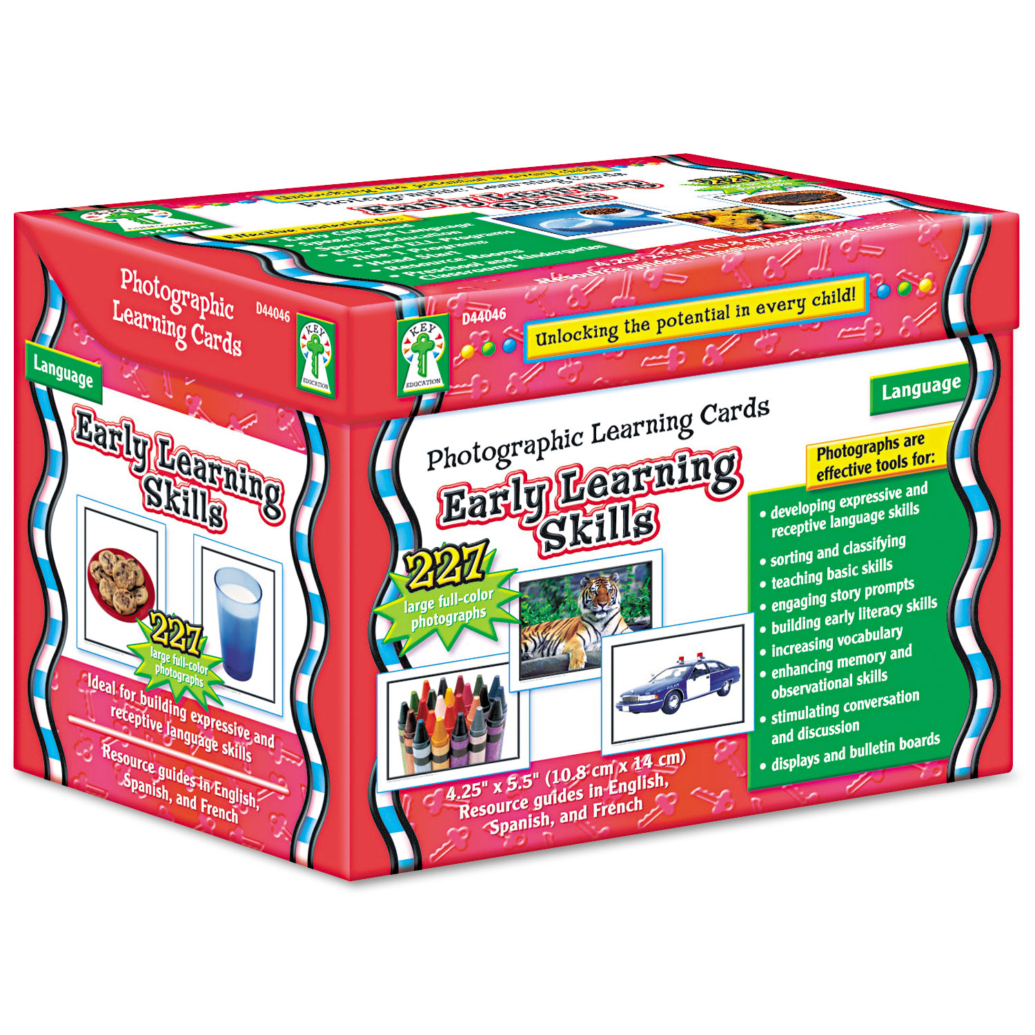 Photographic Learning Cards Boxed Set, Early Learning Skills, Grades K-12