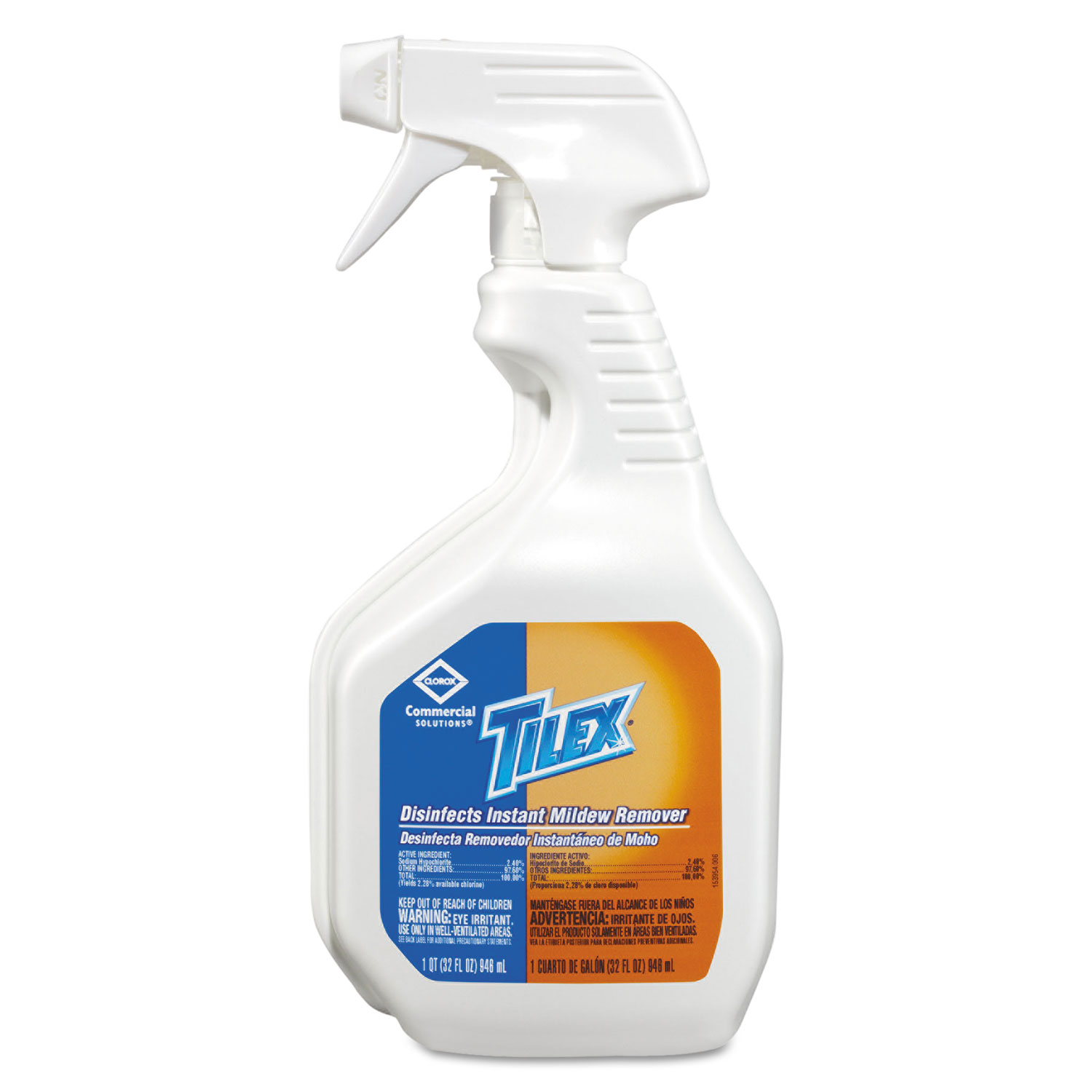  Tilex 35600 Disinfects Instant Mildew Remover, 32oz Smart Tube Spray (CLO35600EA) 