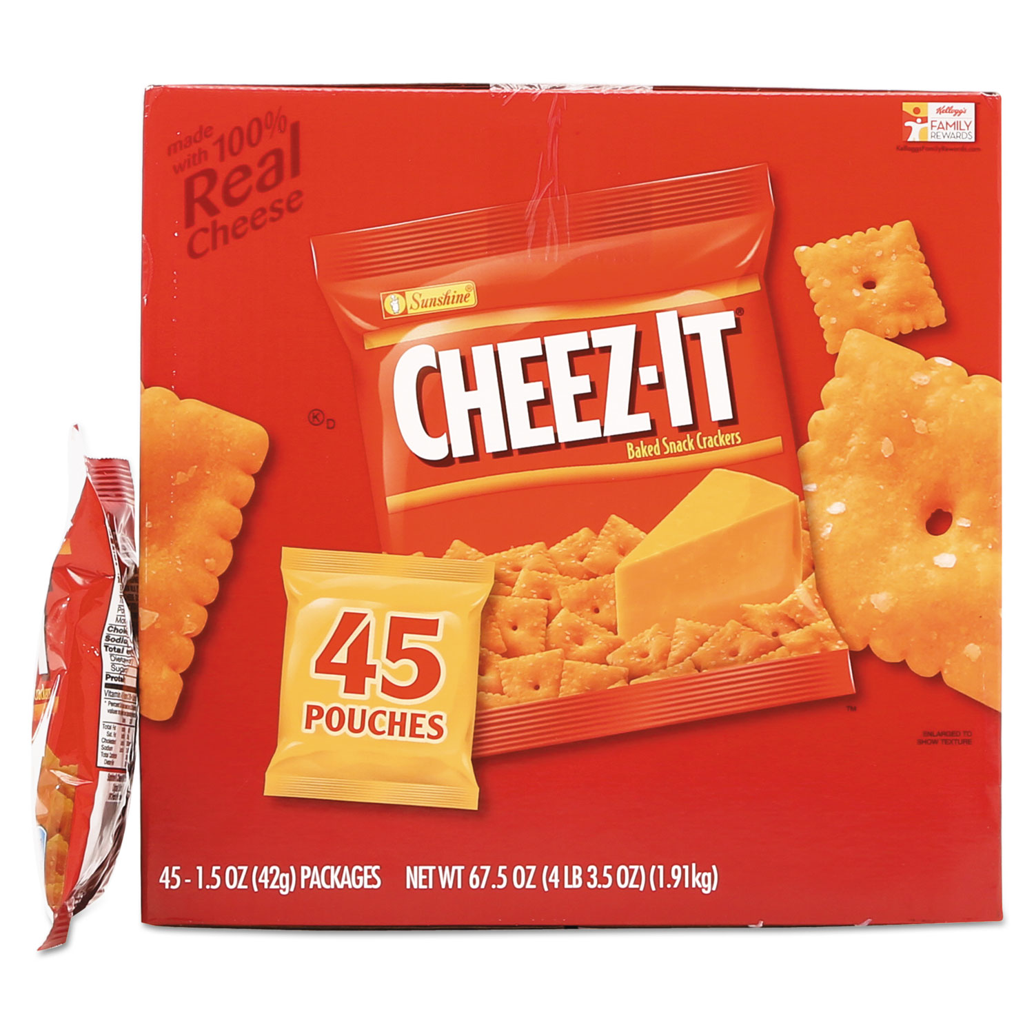 Cheez-it Crackers by Sunshine® KEB827553 - OnTimeSupplies.com