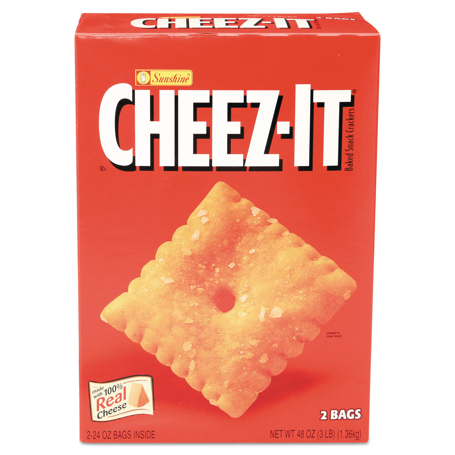 Cheez-it Crackers, Original, 48 oz Box