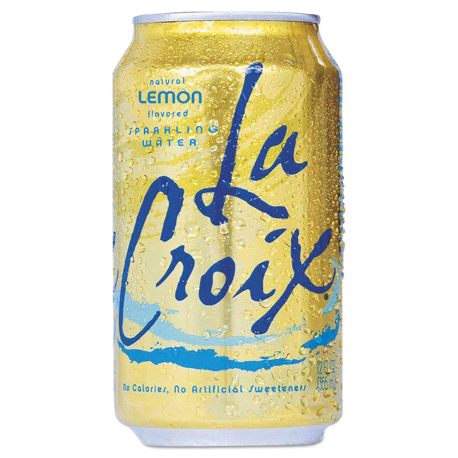  LaCroix 15021239 Sparkling Water, Lemon, 12 oz Can, 24/Carton (LCX1272368) 