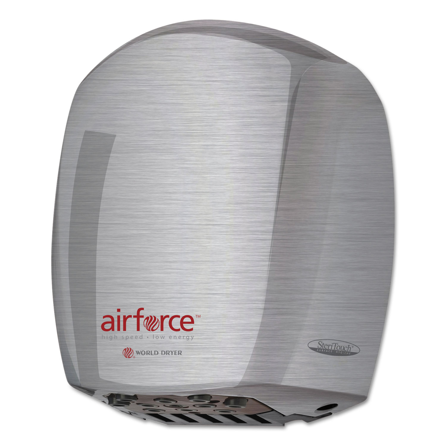 Airforce Hand Dryer, Stainless Steel, Brushed