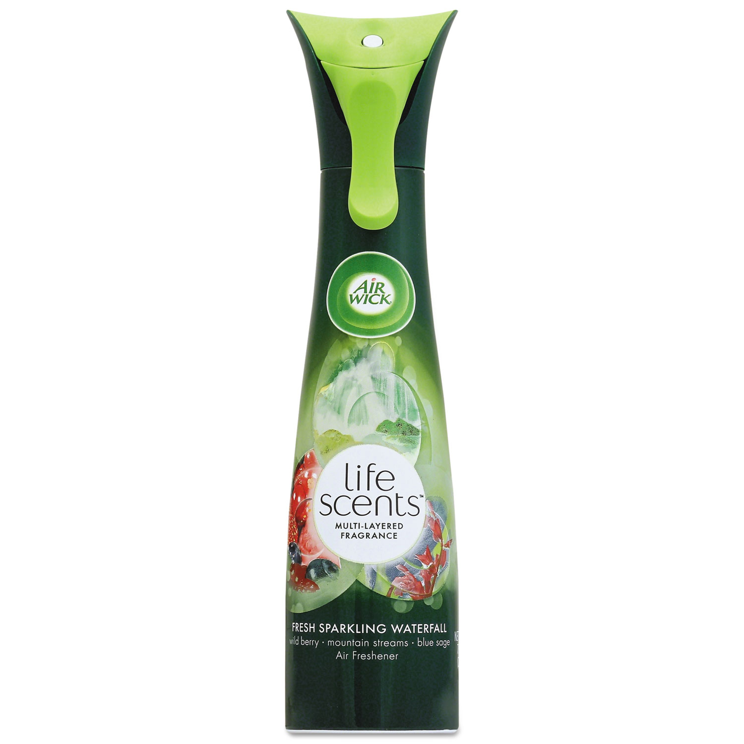 Life Scents Room Mist, Fresh Sparkling Waterfall, 7.4 oz Can, 6/Carton