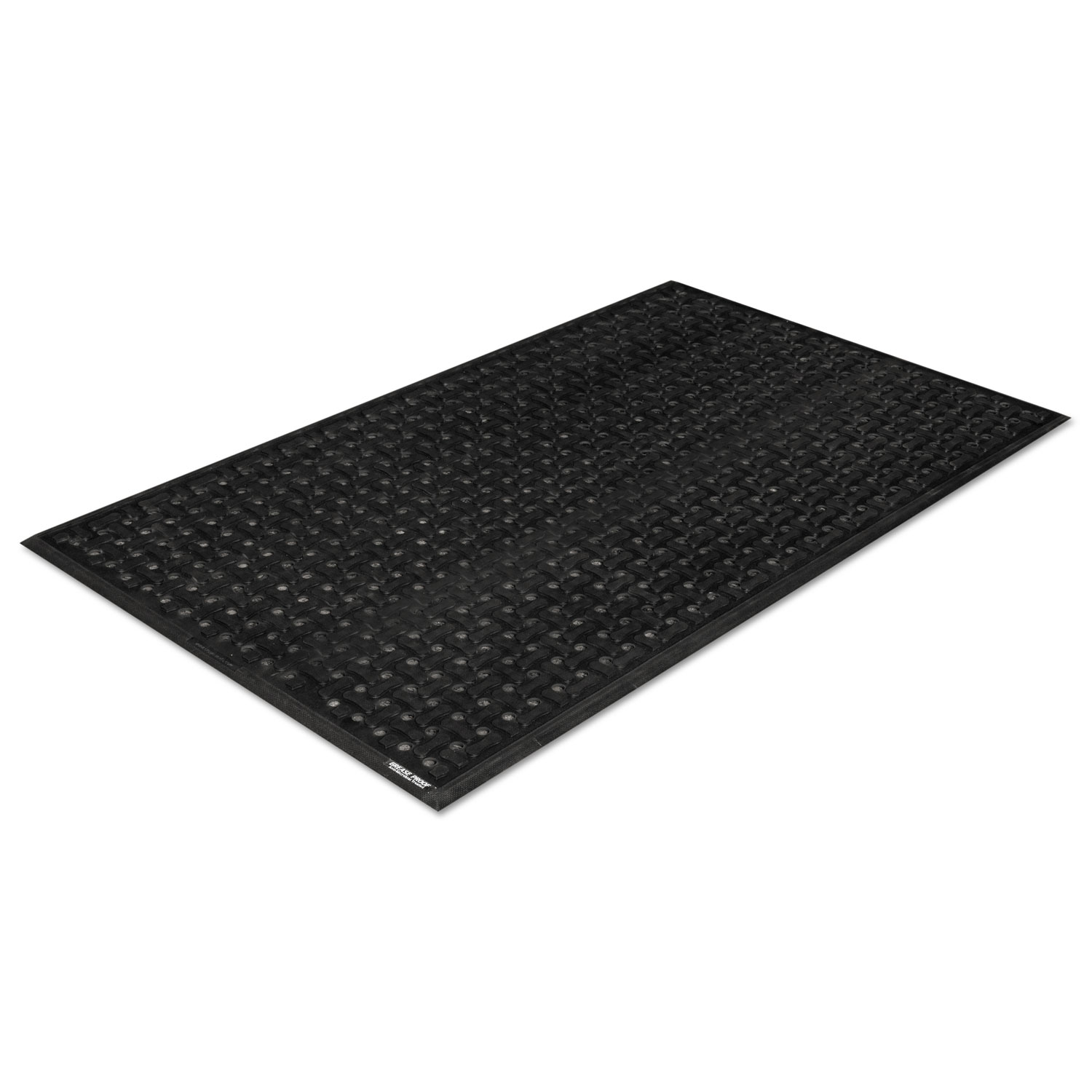 Safe-Flow Plus Drainage Mat, 34 x 54 1/2, Black