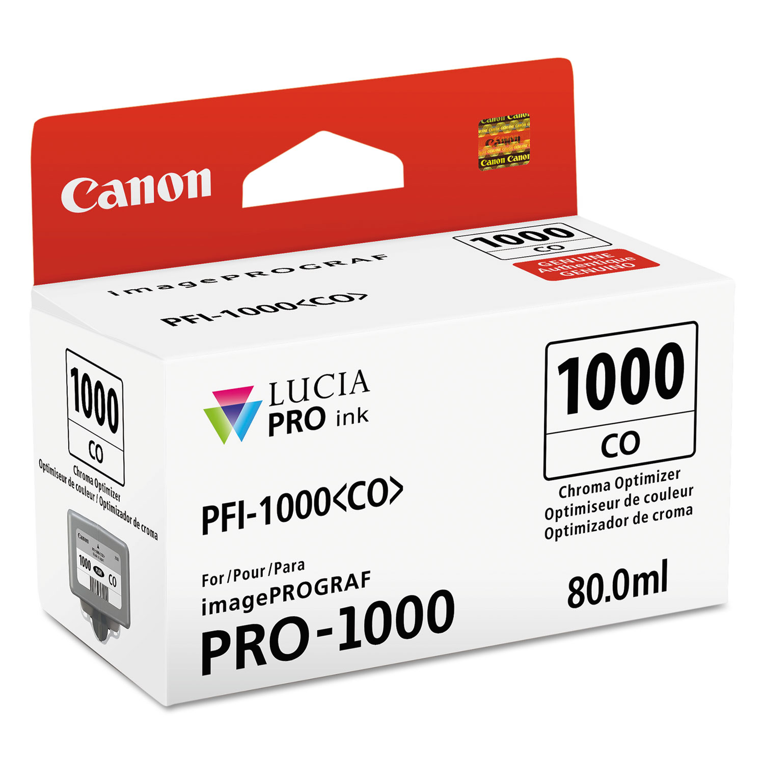  Canon 0556C002 0556C002 (PFI-1000) Lucia Pro Ink, 80 mL, Chroma Optimizer (CNM0556C002) 