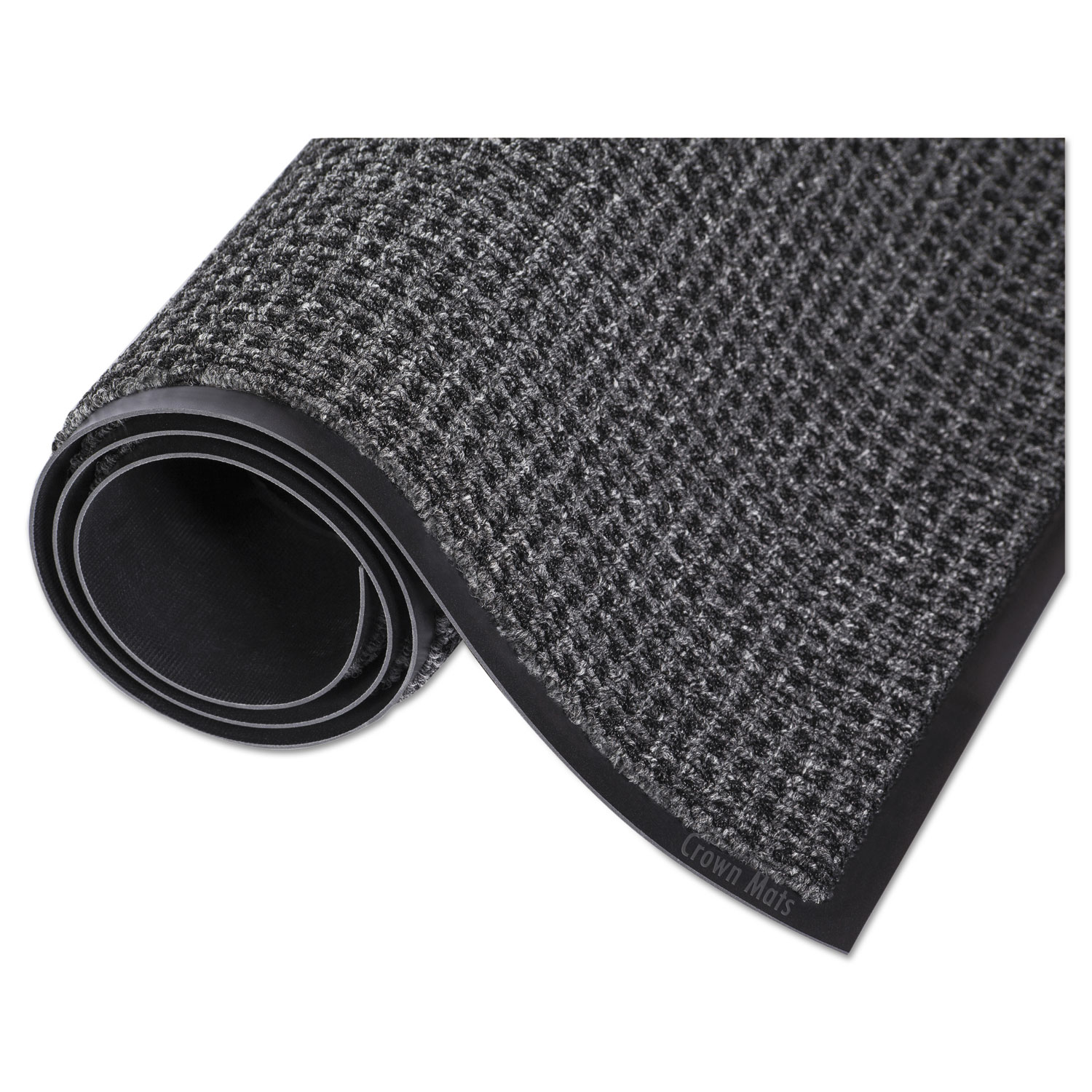 Oxford Elite Wiper/Scraper Mat, 36 x 120, Black/Gray