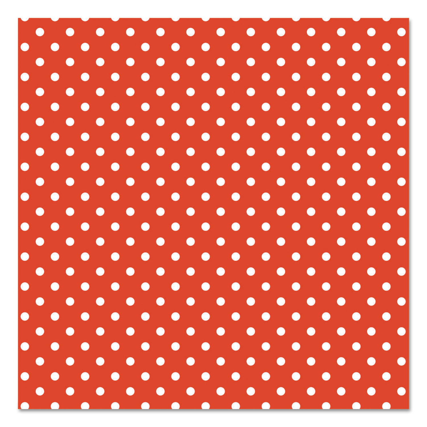 Fadeless Designs Bulletin Board Paper, Classic Dots Red, 48 x 50 ft.