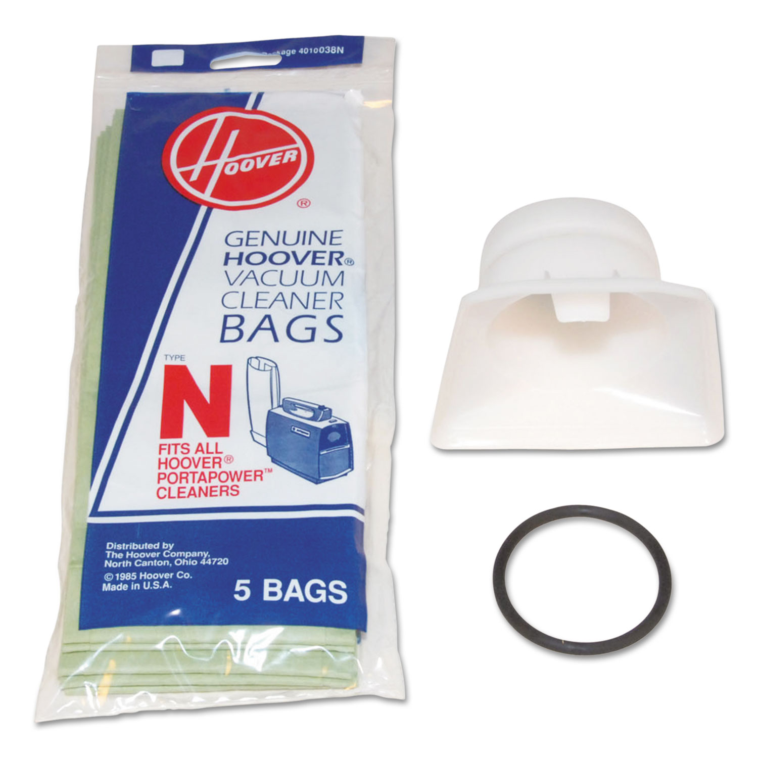 Bag Adapter Kit, White/Black