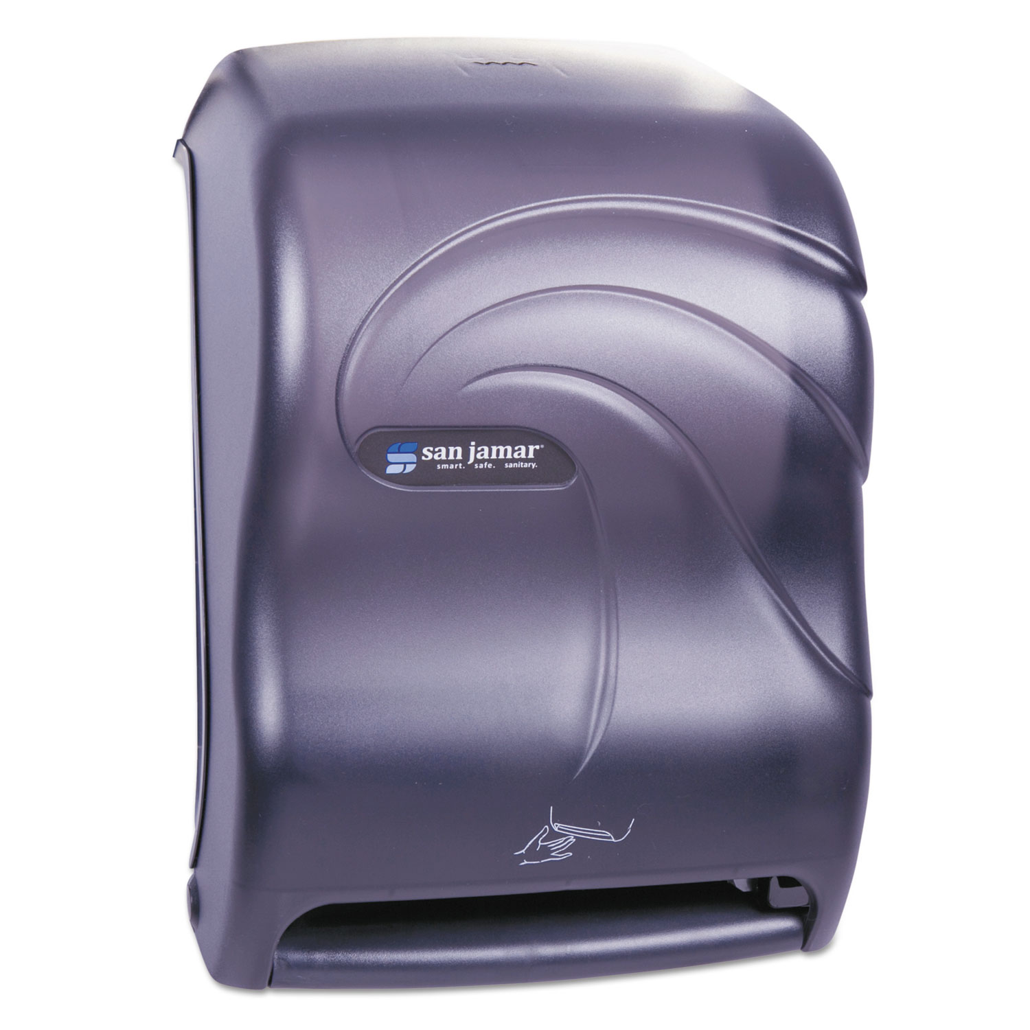 Smart System Hand Washing Station, 11 3/4 x 9 1/4 x 16 1/2, Black Pearl