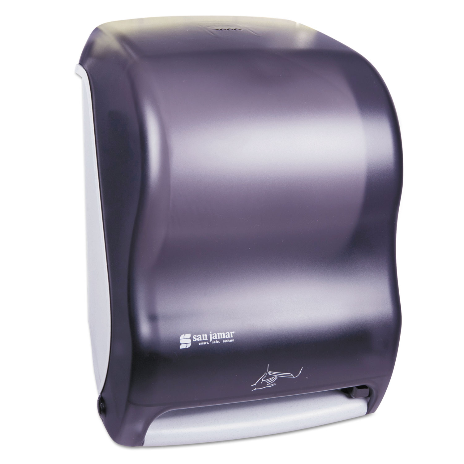 Smart System with iQ Sensor Towel Dispenser, 11 3/4 x 9 x 15 1/2, Black Pearl